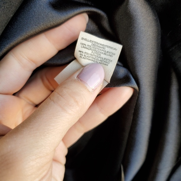 RACHEL Rachel Roy | Faux Suede Black Dress | Size 2 - Picture 7 of 7